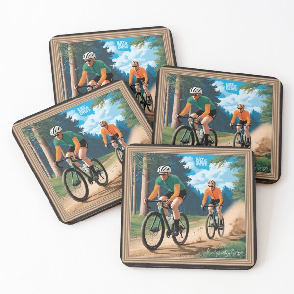 Item preview, Cycling Art - Gravel, Come One Let's Pin It - Eat My Dust designed and sold by EatMyDust-Bike.