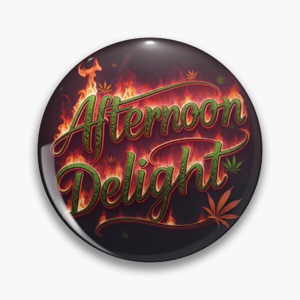 Item preview, Afternoon Delight in fiery Marijuana font - black designed and sold by JLEmporium.