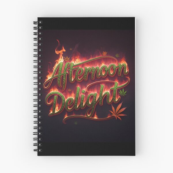 Item preview, Afternoon Delight in fiery Marijuana font - black designed and sold by JLEmporium.