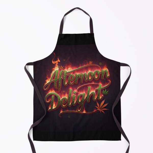 Item preview, Afternoon Delight in fiery Marijuana font - black designed and sold by JLEmporium.