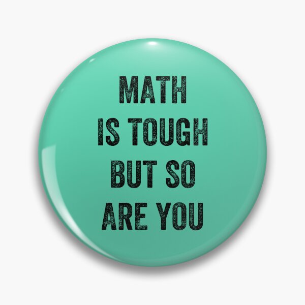 Item preview, Math is tough but so are you, Vintage style designed and sold by artprintschabab.