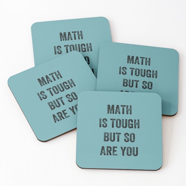 Item preview, Math is tough but so are you, Vintage style designed and sold by artprintschabab.