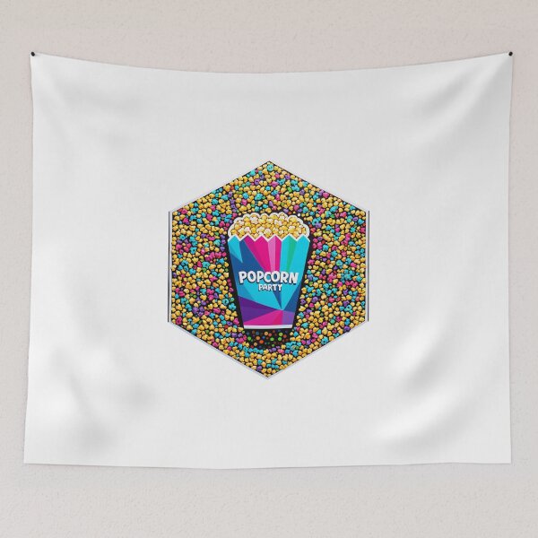 Item preview, Popcorn Party Fun designed and sold by AbsoluteA.
