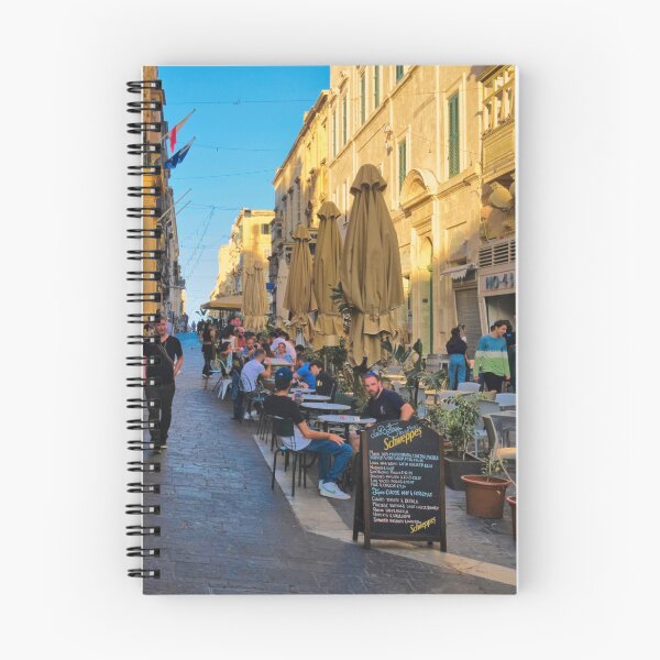 Item preview, Al Fresco dining in Merchants Street Valletta  designed and sold by Violaman.