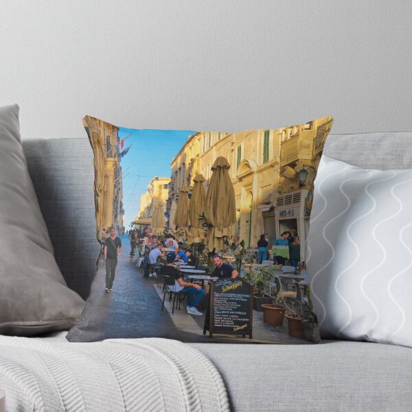 Item preview, Al Fresco dining in Merchants Street Valletta  designed and sold by Violaman.