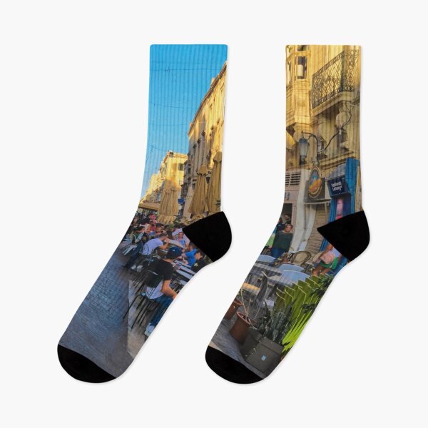 Item preview, Al Fresco dining in Merchants Street Valletta  designed and sold by Violaman.