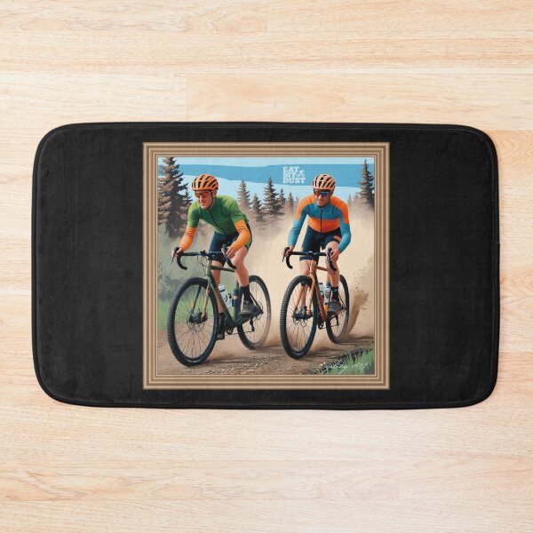 Item preview, Cycling Art - 2 More Laps, Dude - Eat My Dust designed and sold by EatMyDust-Bike.