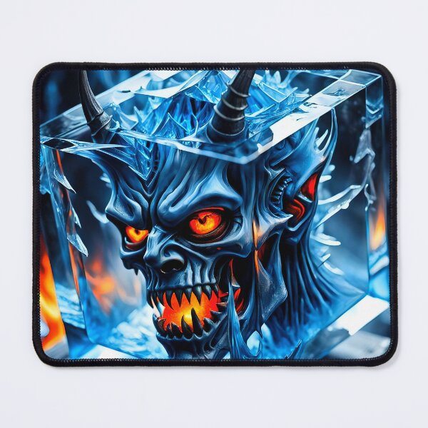 Item preview, Frozen Devil - Trapped in Glass Cube designed and sold by koreatvtea.