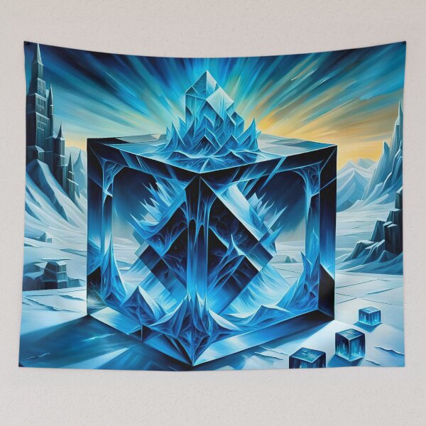 Item preview, Mystical Glow in Glass Cube designed and sold by koreatvtea.
