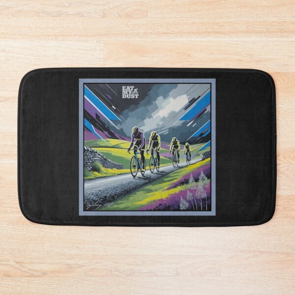 Item preview, Cycling Art - Moody Skies And Steep Climbs - Eat My Dust designed and sold by EatMyDust-Bike.