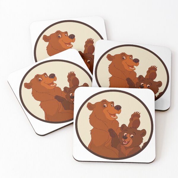 Item preview, Brother Bear: Kenai and Koda designed and sold by SpookemsMcGee.