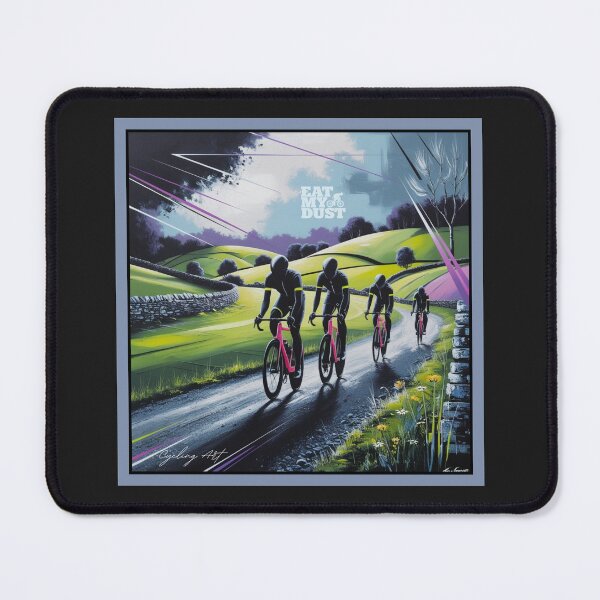 Item preview, Cycling Art - We Drop No-One, Keep up Kenny - Eat My Dust designed and sold by EatMyDust-Bike.