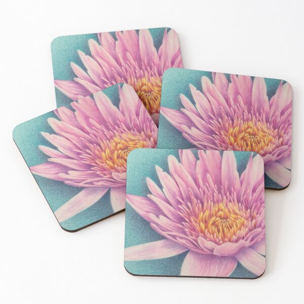 Item preview, Pink Flower Drawing designed and sold by deniseriebeart.