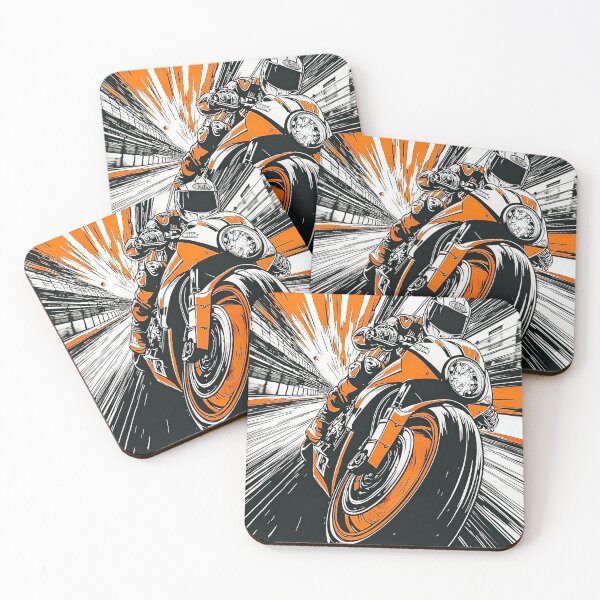 Item preview, Two-Wheeled Thunder designed and sold by Retro Type.