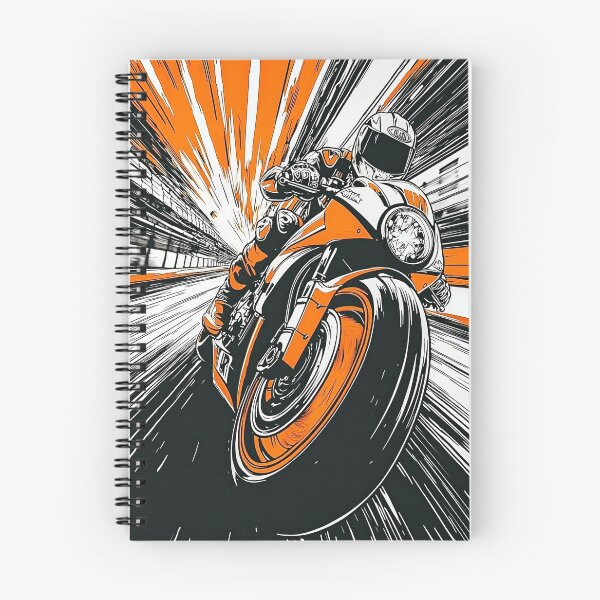 Item preview, Two-Wheeled Thunder designed and sold by Retro Type.