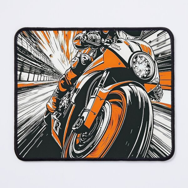 Item preview, Two-Wheeled Thunder designed and sold by Retro Type.