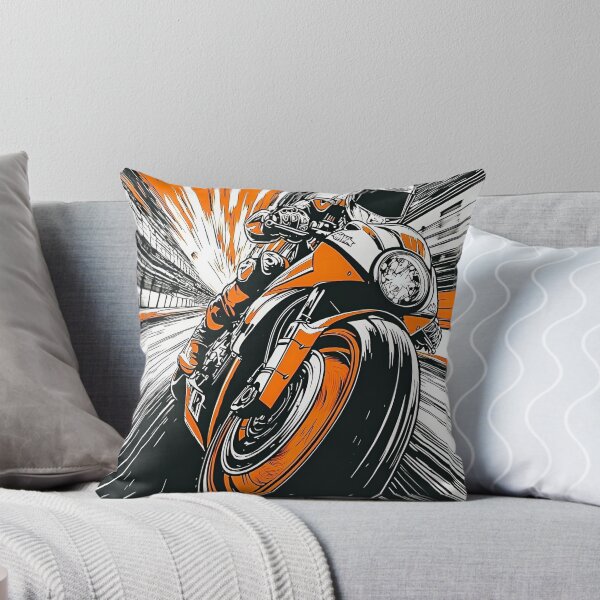 Item preview, Two-Wheeled Thunder designed and sold by Retro Type.