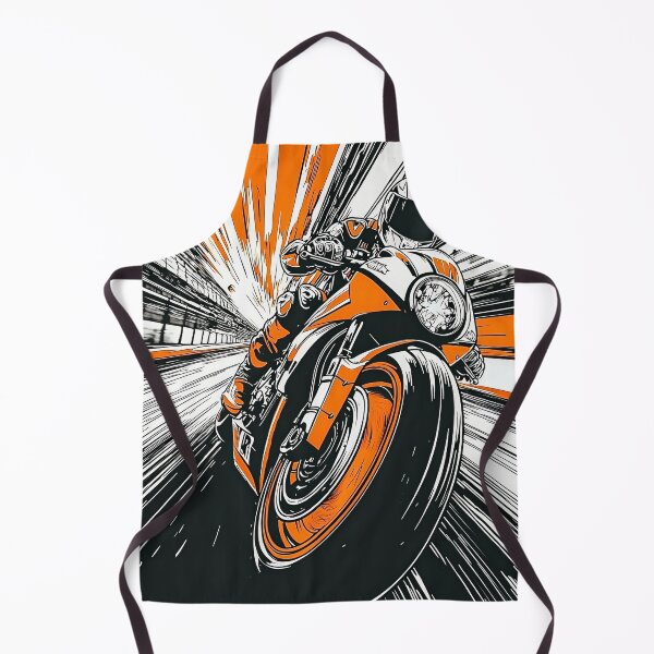 Item preview, Two-Wheeled Thunder designed and sold by Retro Type.