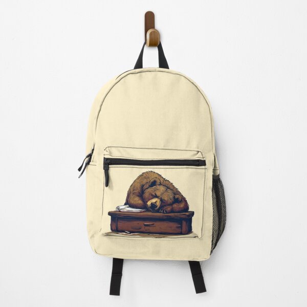 Item preview, Tired Bear Resting On A Desk designed and sold by Artcurrents.