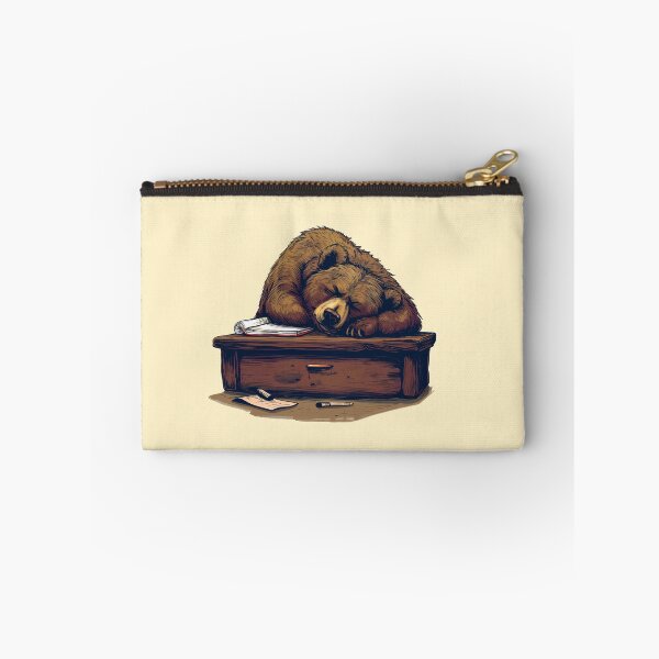 Item preview, Tired Bear Resting On A Desk designed and sold by Artcurrents.