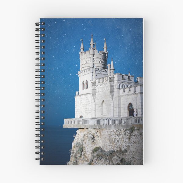 Item preview, Lastochkino gnezdo / Swallow's nest, Crimea, Russia. september 2016. Close view at night designed and sold by alexvioletart.