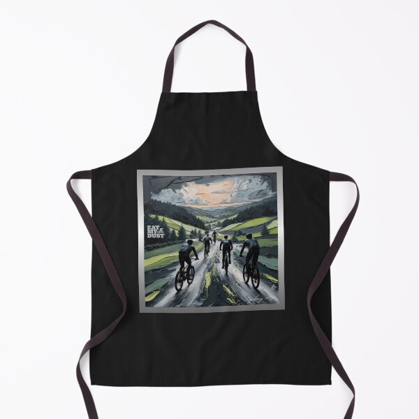 Item preview, Cycling Art - Cracking Ride, Got Wet and Didn't Care - Eat My Dust designed and sold by EatMyDust-Bike.