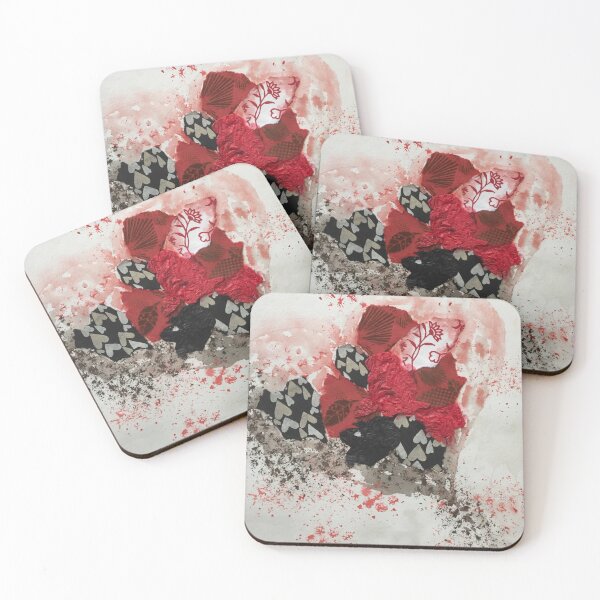 Item preview, Mixed Media Abstract Heart designed and sold by deniseriebeart.