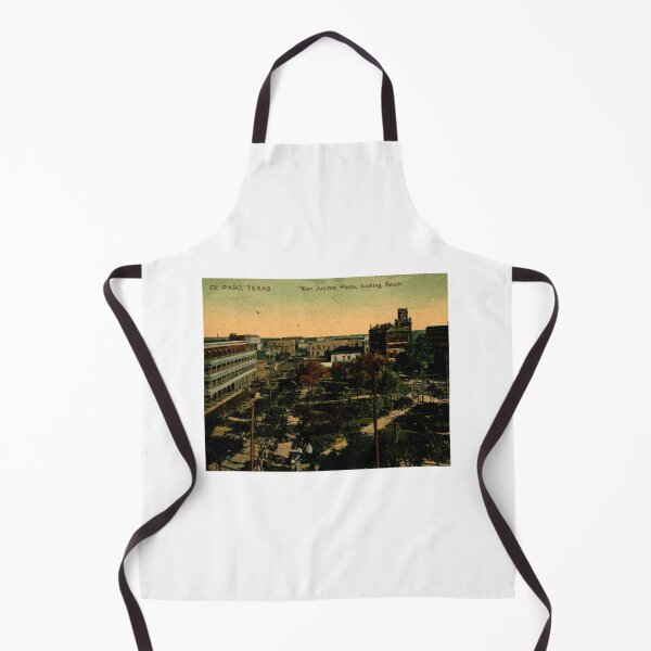 Item preview, El Paso Texas, San Jacinto Plaza, Panorama, 1910s Vintage Inspired designed and sold by markomundo.