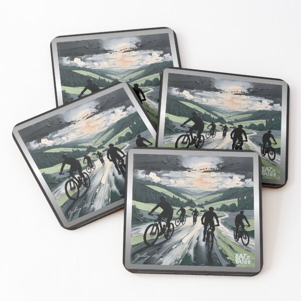 Item preview, Cycling Art - Mega Moody Skies - Eat My Dust designed and sold by EatMyDust-Bike.