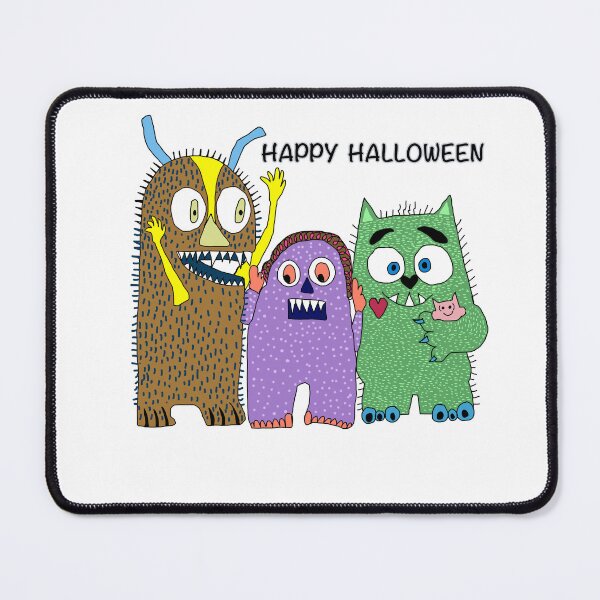Item preview, Happy Halloween, Silly Lovable Monsters designed and sold by Colleen Macomber.