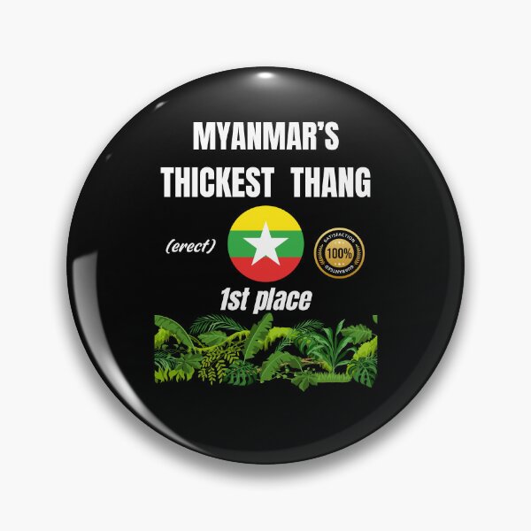 Artikelvorschau, Myanmars dickstes Ding (steif) entworfen und verkauft von ManuelMuse.