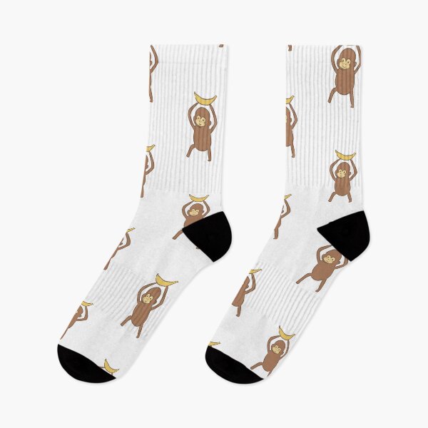Item preview, monkey with banana! designed and sold by Zoë Witherspoon.