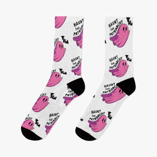 Item preview, Ghost Haunt the Patriarchy, Pink Halloween  designed and sold by NawalMagdy.