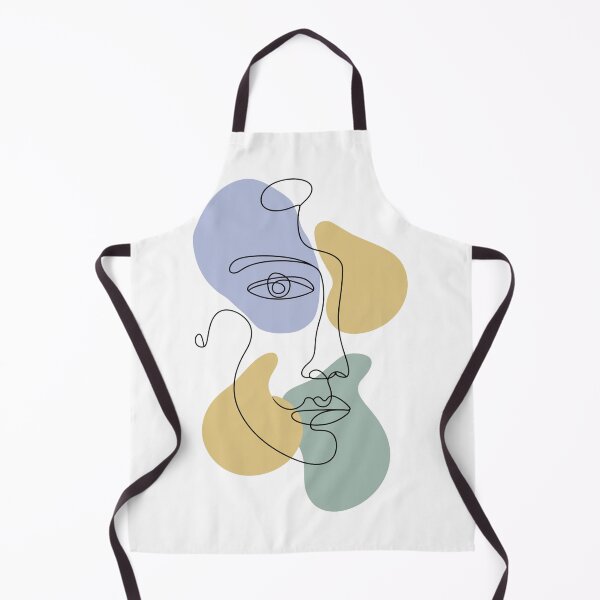 Item preview, Abstract Line Art Face - Modern Artistic Expression designed and sold by piketo.