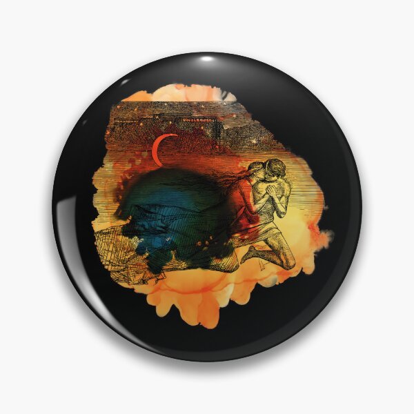 Item preview, Midnight mystic in watercolor sunflower  designed and sold by MarigoldandLily.