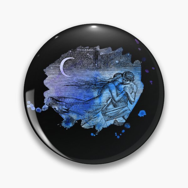 Item preview, Midnight mystic in blue ink drop designed and sold by MarigoldandLily.