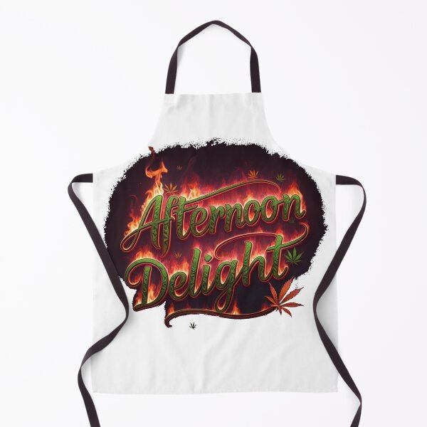 Item preview, Afternoon Delight in fiery Marijuana font - white designed and sold by JLEmporium.