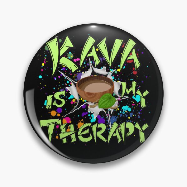 Item preview, Kava is My Therapy - Vibrant Polynesian Art designed and sold by TOA Timeless Original Apparel.
