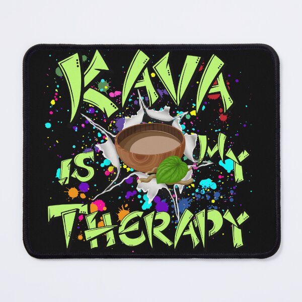 Item preview, Kava is My Therapy - Vibrant Polynesian Art designed and sold by TOA Timeless Original Apparel.