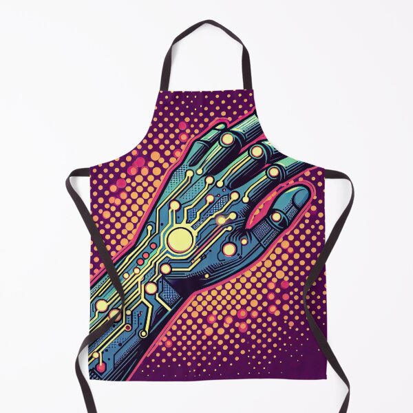 Item preview, Cybernetic Arm Pop Art Style designed and sold by artofuniverse.