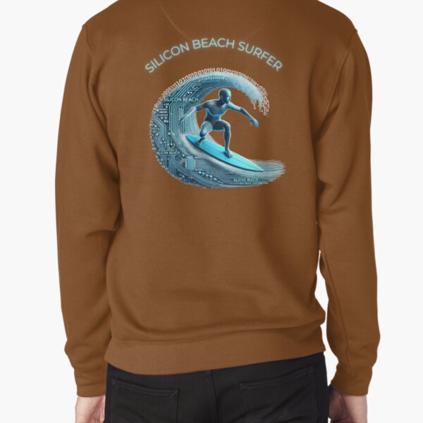 Item preview, Silicon Beach Surfer: Ride the Digital Wave designed and sold by teonmoas.