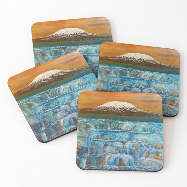 Item preview, Waterfall on Kilimanjaro designed and sold by cloude-vigal.