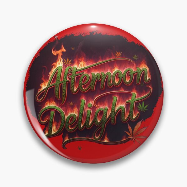 Item preview, Afternoon Delight in fiery Marijuana font - Red designed and sold by JLEmporium.
