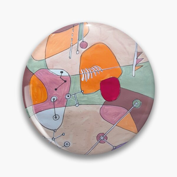 Item preview, abstract in orange designed and sold by Tereza Pilar  Art.