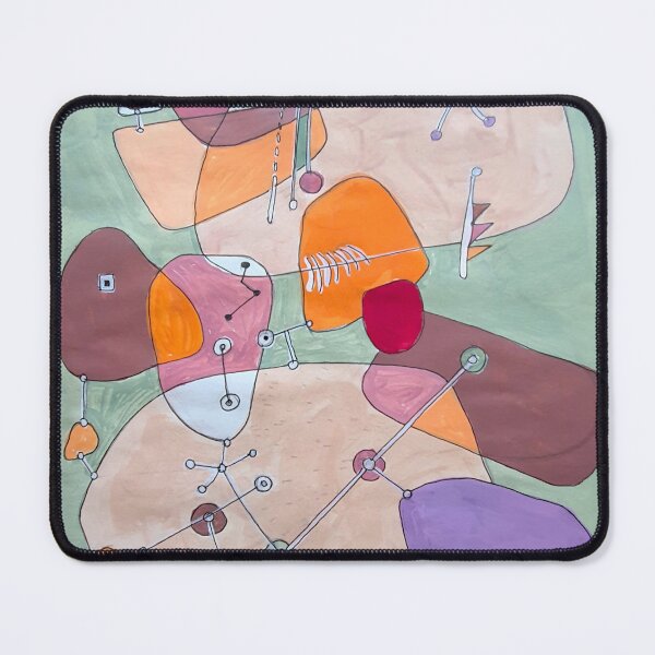 Item preview, abstract in orange designed and sold by Tereza Pilar  Art.