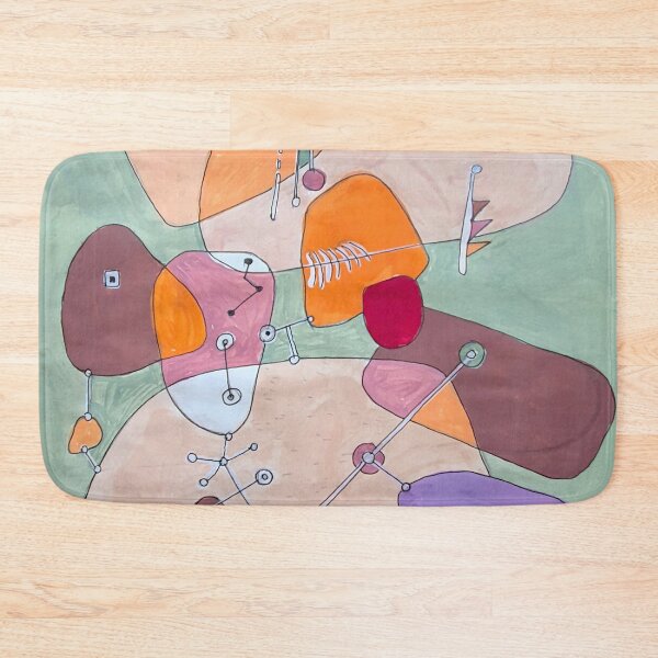 Item preview, abstract in orange designed and sold by Tereza Pilar  Art.