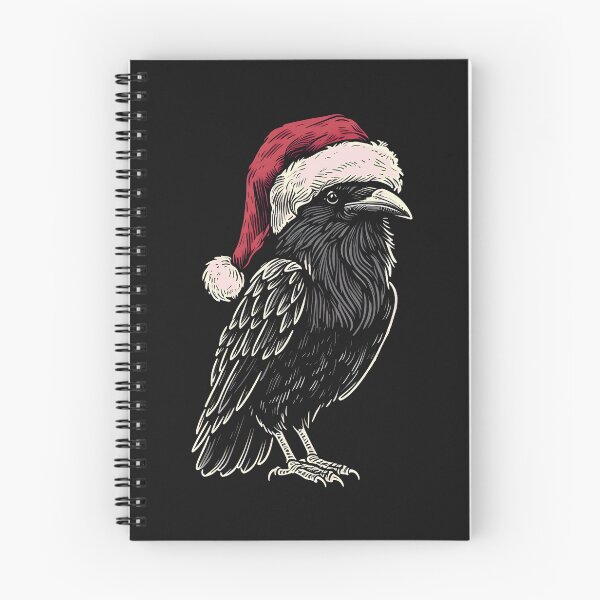 Item preview, Christmas Raven  designed and sold by CreepyCornerArt.