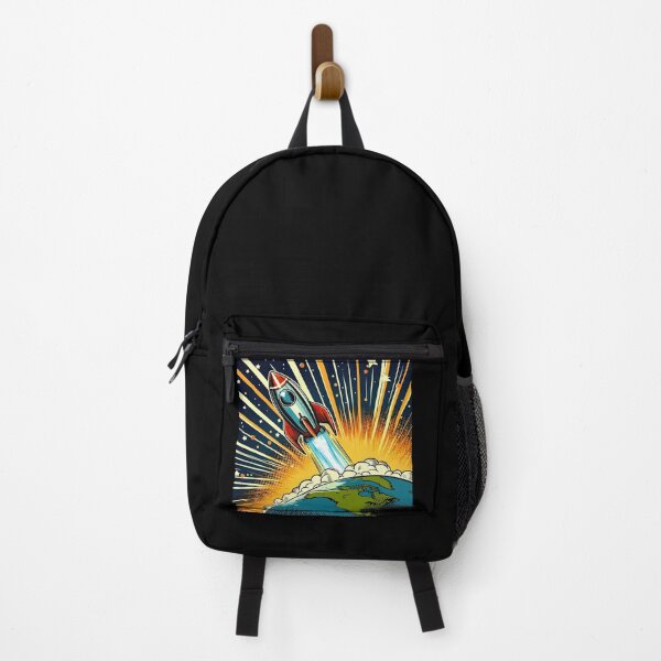 Item preview, Spaceship Pop Art Style designed and sold by artofuniverse.