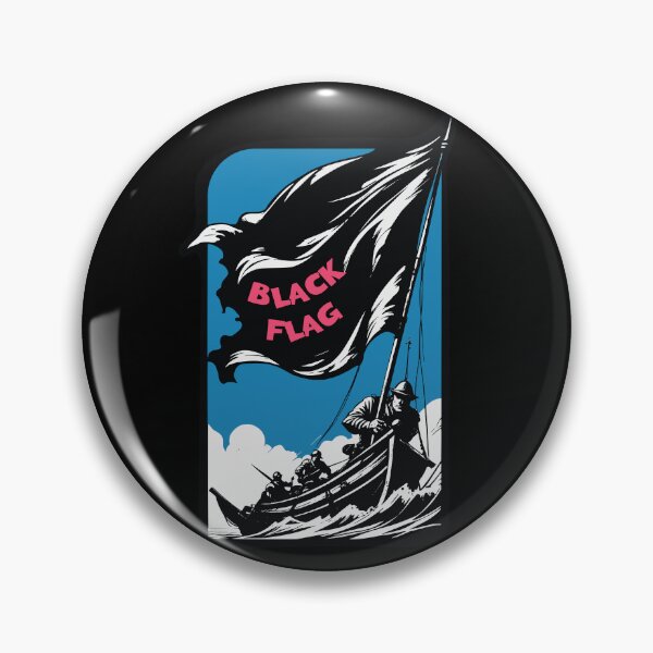 Item preview, Black flag designed and sold by portokalis.