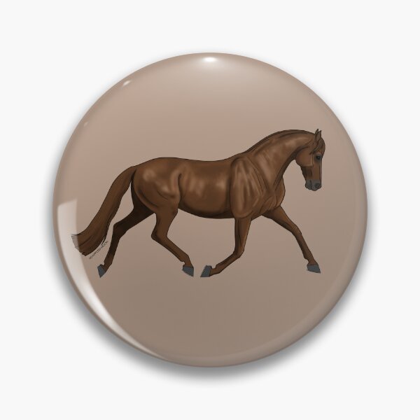 Item preview, Trotting Chestnut Warmblood Horse designed and sold by DappledMoon.